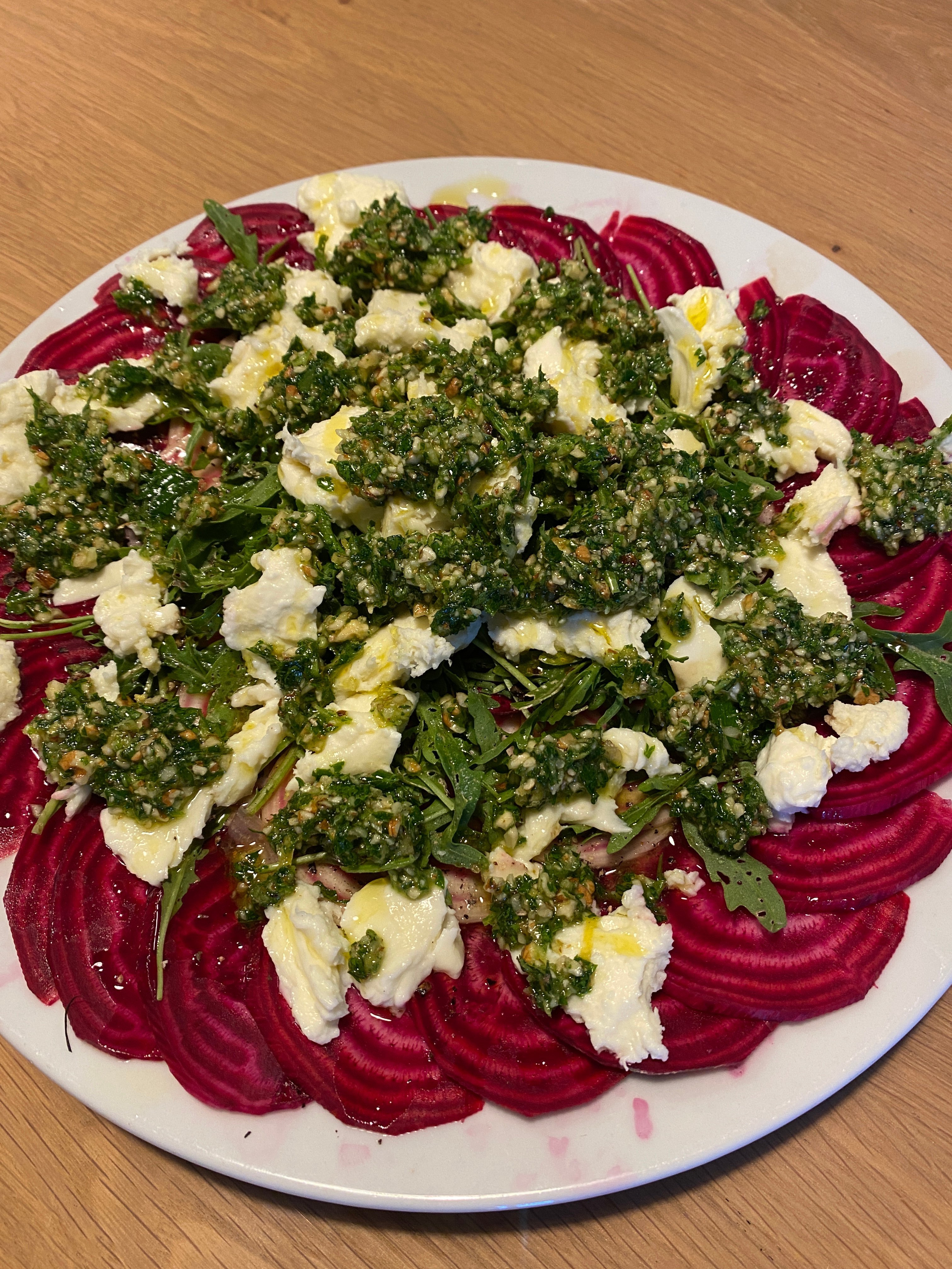 Rote Bete Carpaccio 